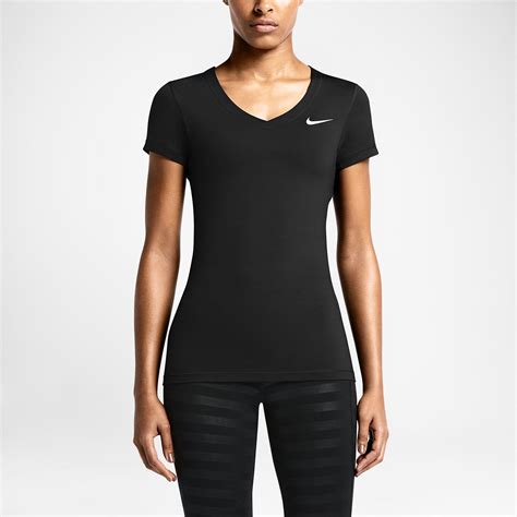 Womens Nike Pro Short Sleeve Shirts